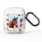 Personalised Horse Photo AirPods Glitter Case