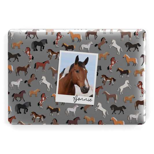 Personalised Horse Photo Apple MacBook Case