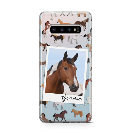 Personalised Horse Photo Protective Samsung Galaxy Case