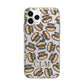 Personalised Hot Dog Initials Apple iPhone 11 Pro in Silver with Bumper Case