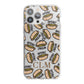 Personalised Hot Dog Initials iPhone 13 Pro Max TPU Impact Case with White Edges