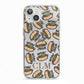 Personalised Hot Dog Initials iPhone 13 TPU Impact Case with White Edges