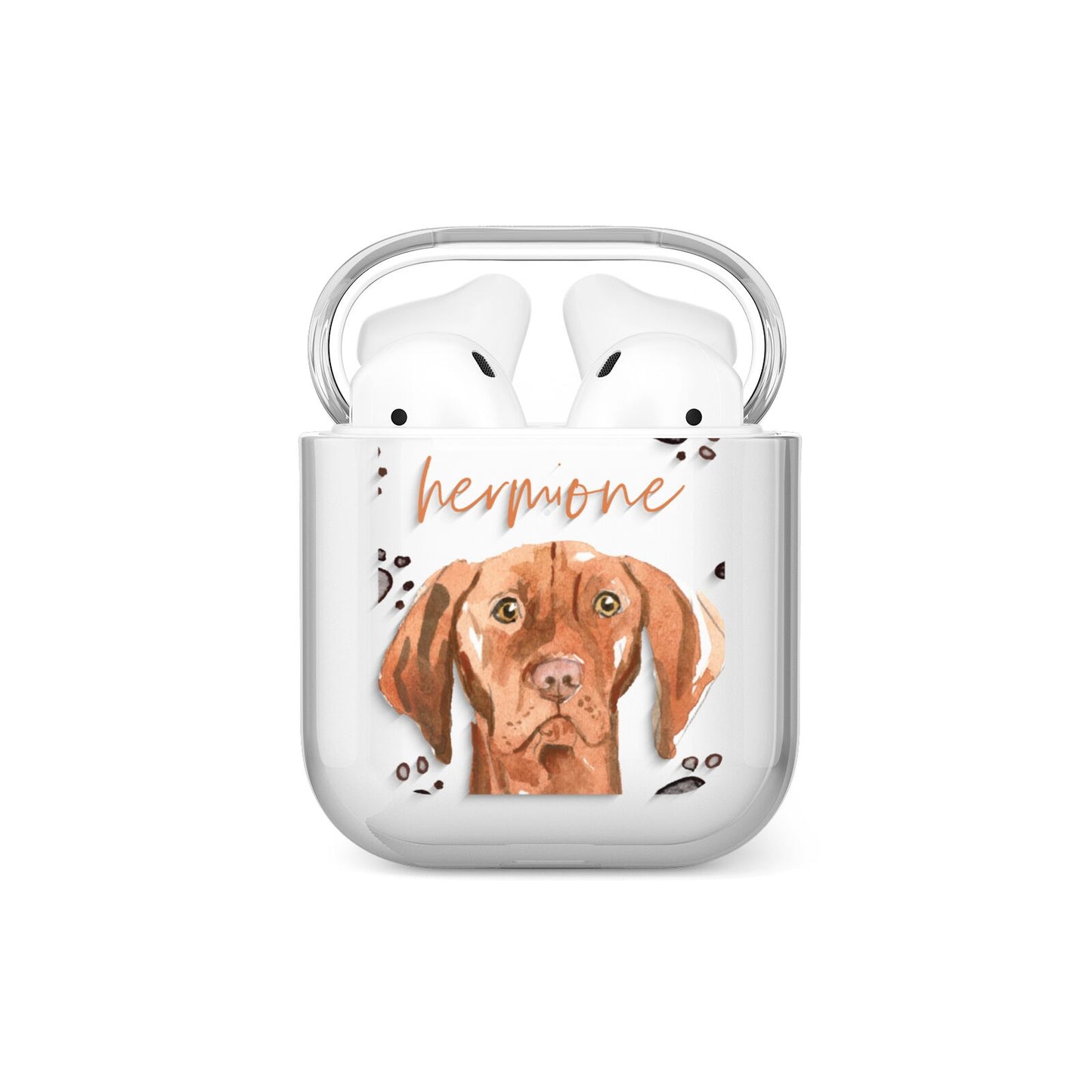 Personalised Hungarian Vizsla AirPods Case