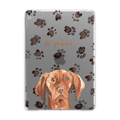 Personalised Hungarian Vizsla Apple iPad Silver Case