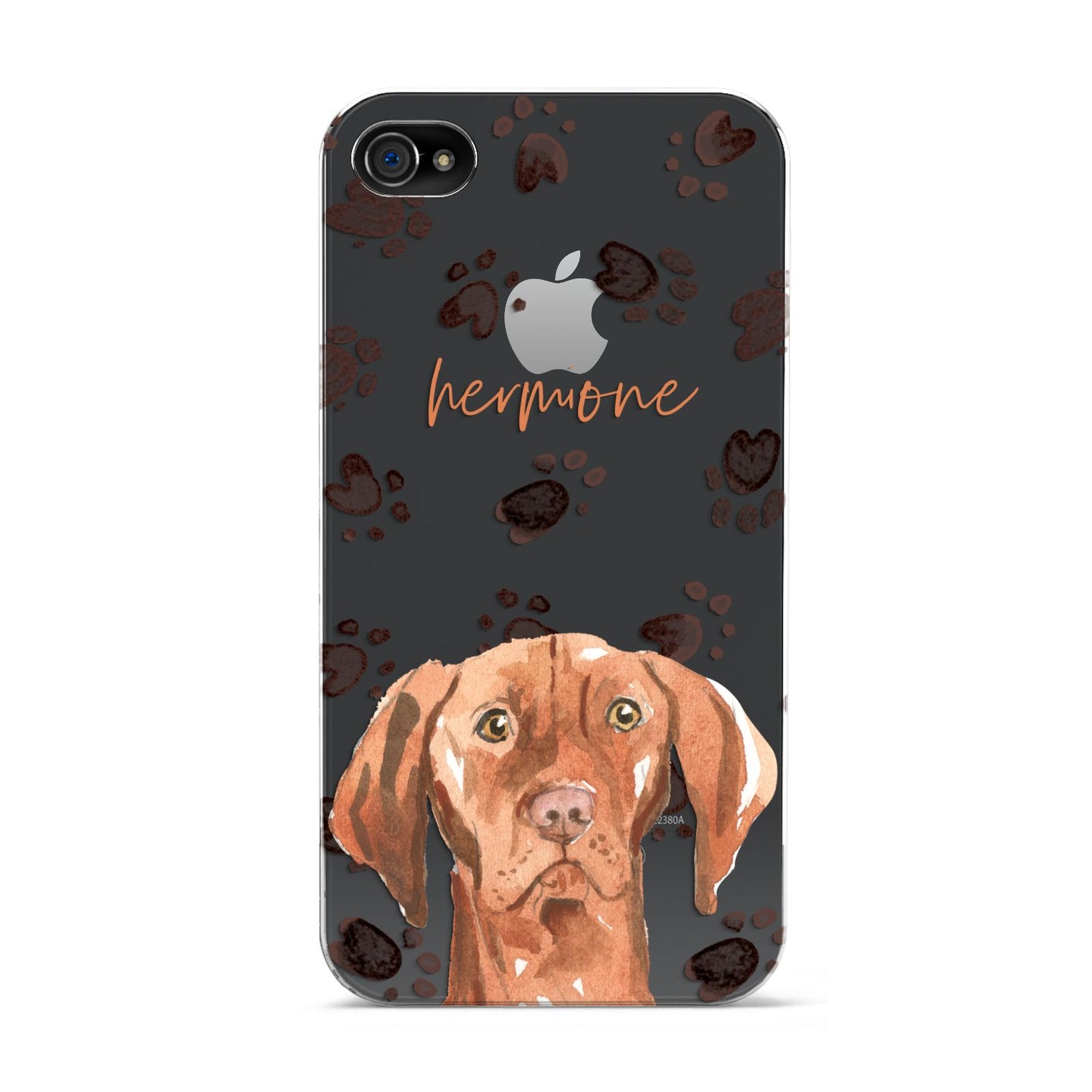 Personalised Hungarian Vizsla Apple iPhone 4s Case