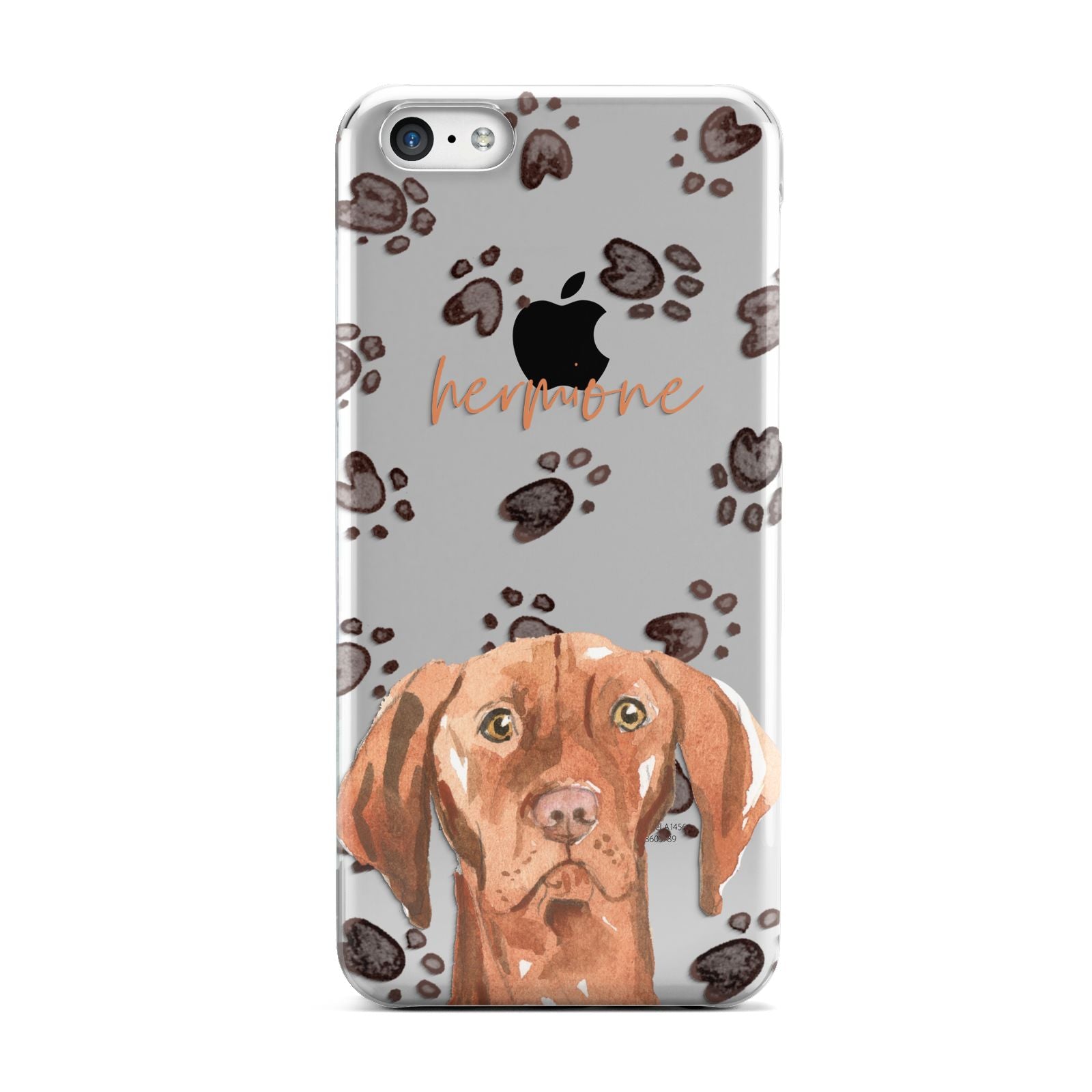 Personalised Hungarian Vizsla Apple iPhone 5c Case