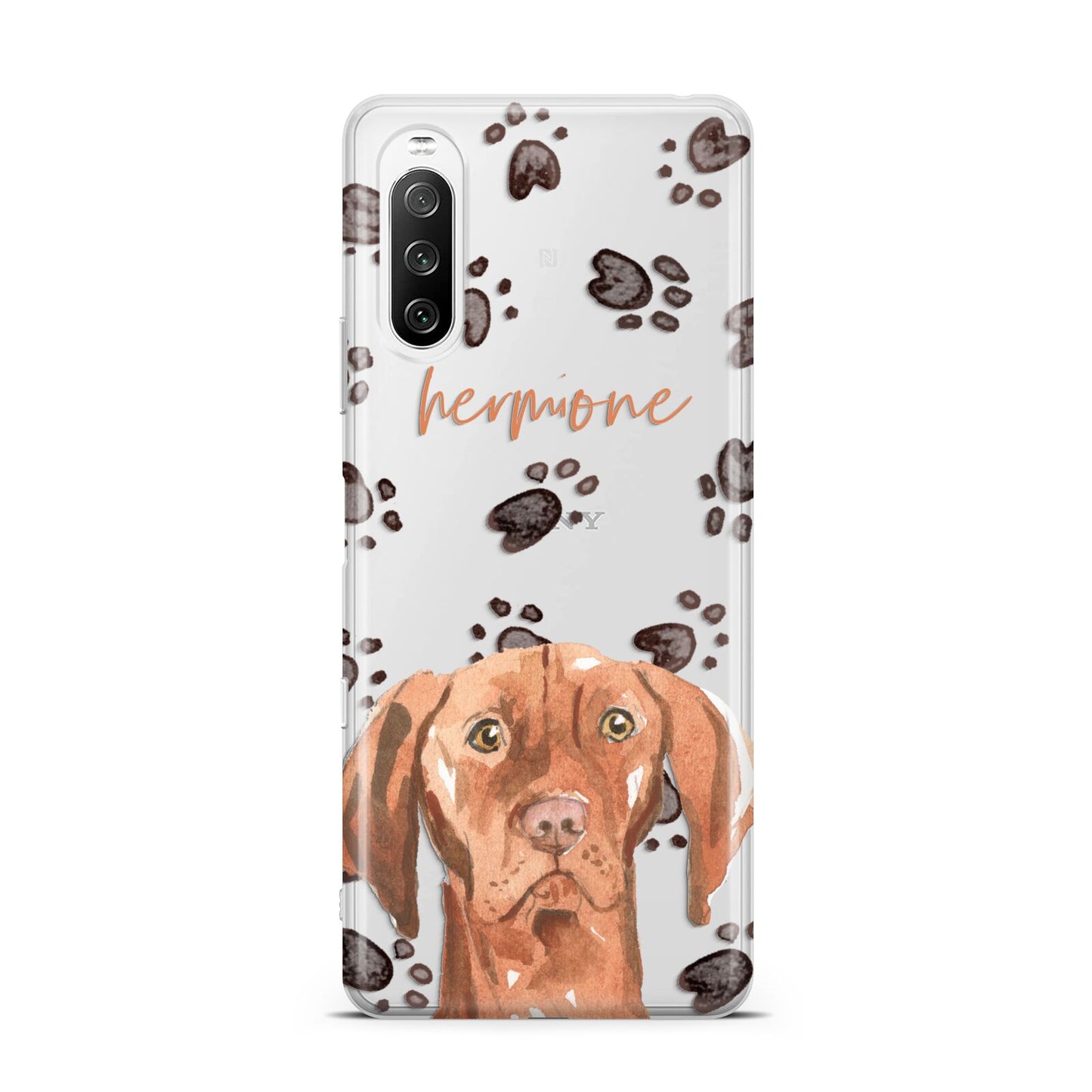 Personalised Hungarian Vizsla Sony Xperia 10 III Case