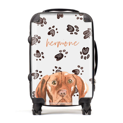 Personalised Hungarian Vizsla Suitcase