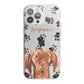Personalised Hungarian Vizsla iPhone 13 Pro Max TPU Impact Case with White Edges
