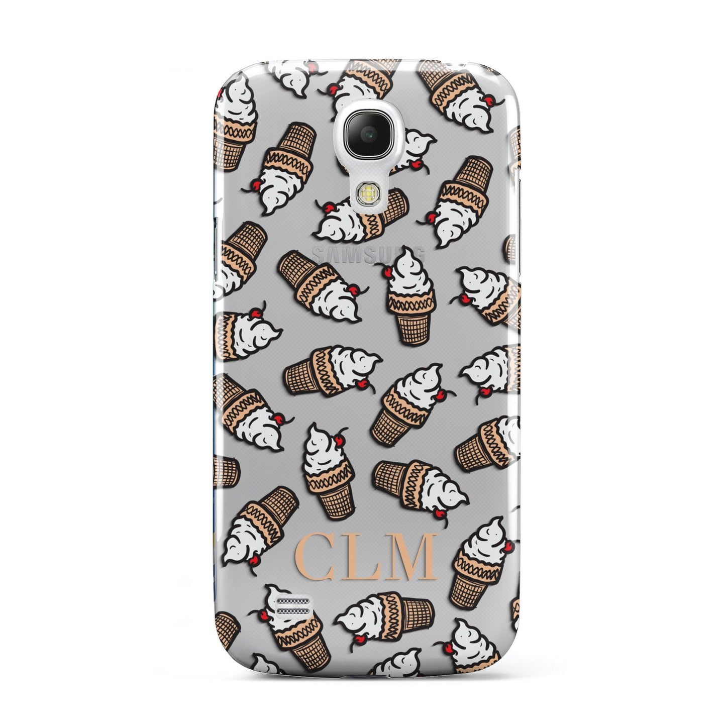 Personalised Ice Cream Initials Samsung Galaxy S4 Mini Case