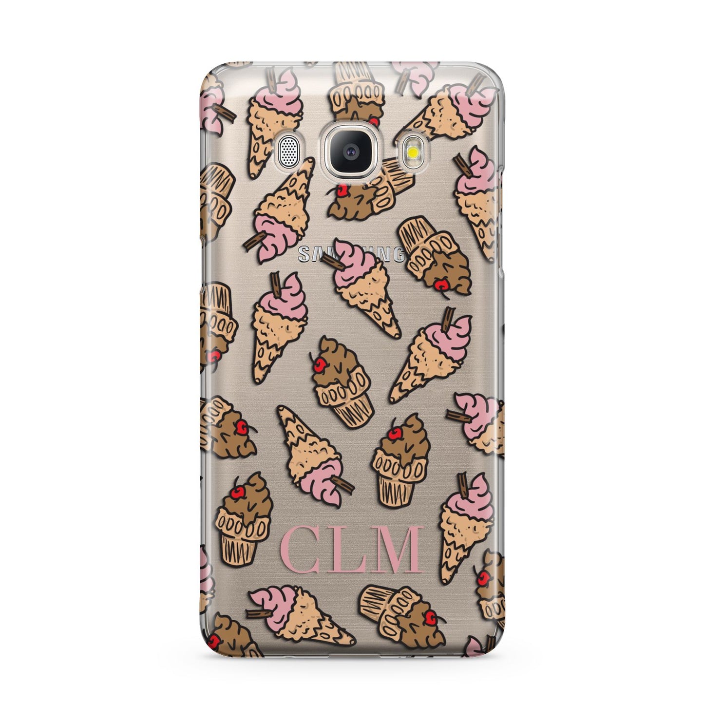 Personalised Ice Creams Initials Samsung Galaxy J5 2016 Case