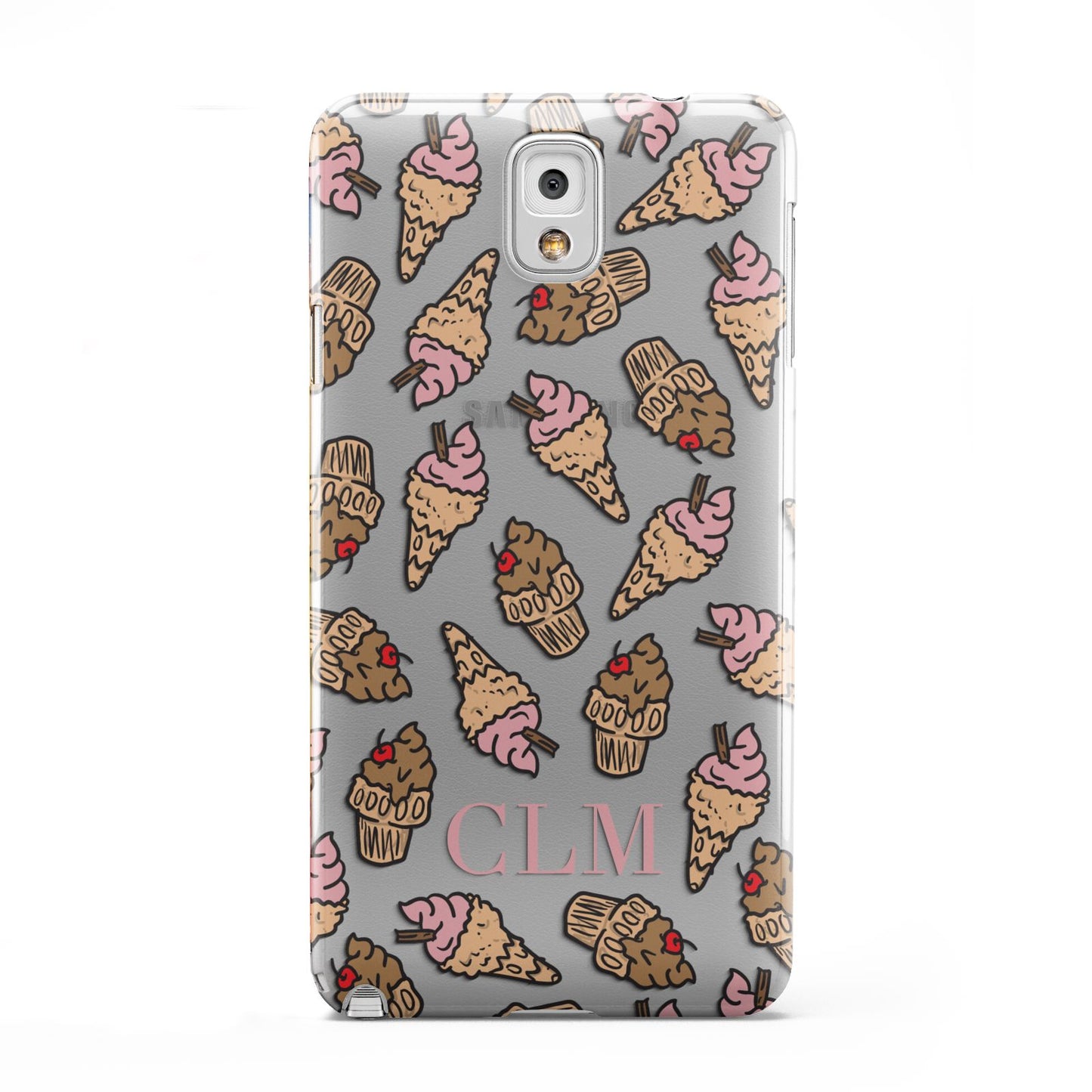 Personalised Ice Creams Initials Samsung Galaxy Note 3 Case