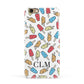 Personalised Ice Lolly Initials Apple iPhone 6 3D Snap Case