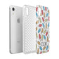 Personalised Ice Lolly Initials Apple iPhone XR White 3D Tough Case Expanded view