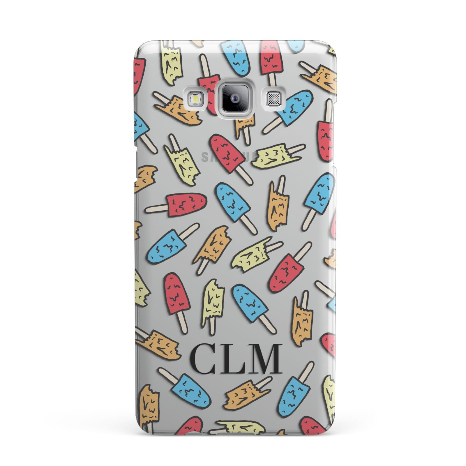 Personalised Ice Lolly Initials Samsung Galaxy A7 2015 Case