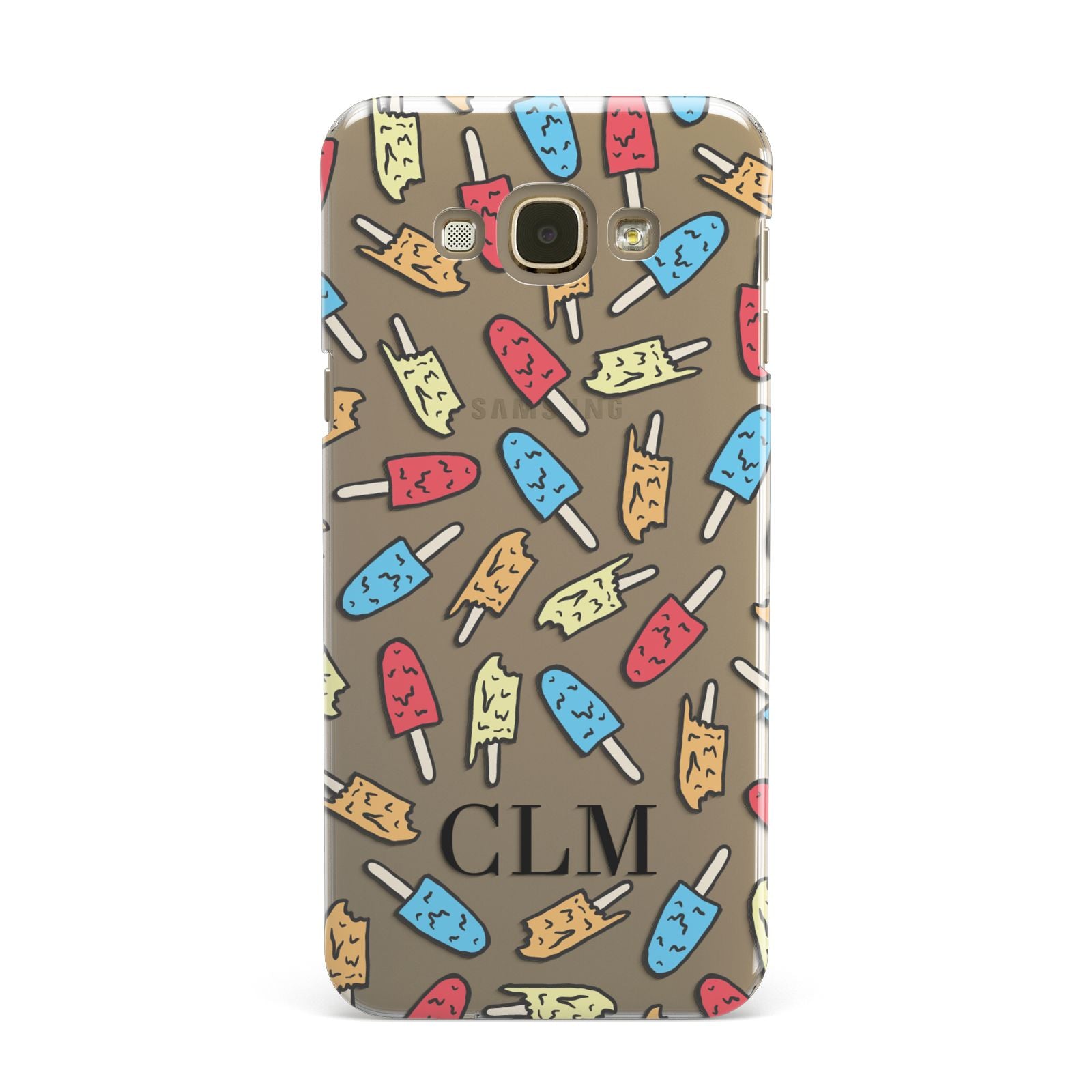 Personalised Ice Lolly Initials Samsung Galaxy A8 Case