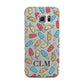 Personalised Ice Lolly Initials Samsung Galaxy S6 Edge Case
