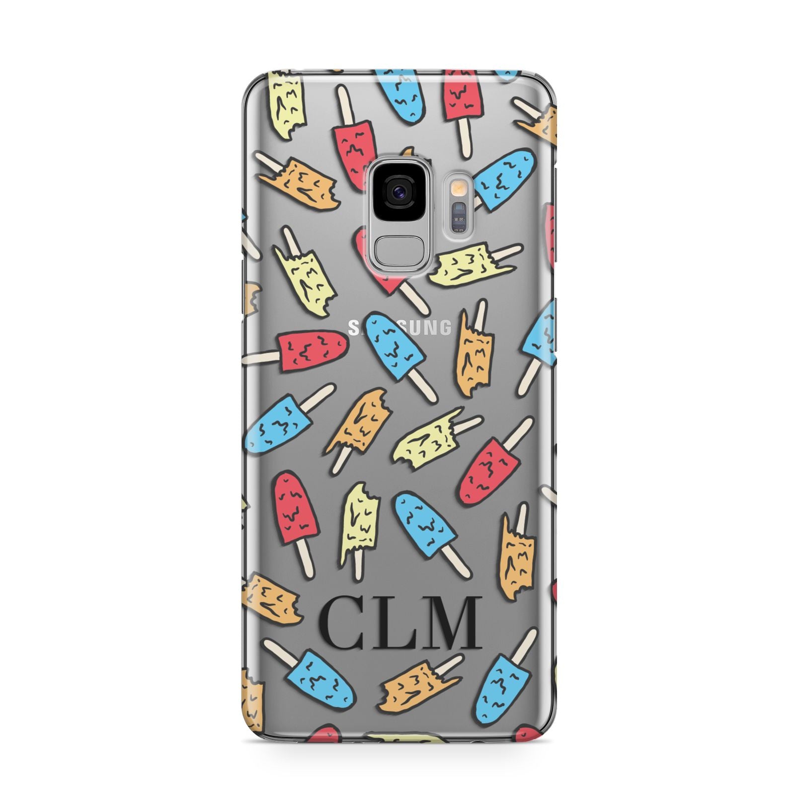 Personalised Ice Lolly Initials Samsung Galaxy S9 Case