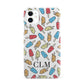 Personalised Ice Lolly Initials iPhone 11 3D Snap Case
