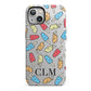 Personalised Ice Lolly Initials iPhone 13 Full Wrap 3D Tough Case