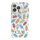 Personalised Ice Lolly Initials iPhone 13 Pro Full Wrap 3D Snap Case