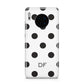 Personalised Initial Black Dots Huawei Mate 30