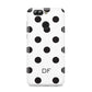 Personalised Initial Black Dots Huawei Nova 2s Phone Case