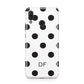 Personalised Initial Black Dots Huawei Nova 3 Phone Case