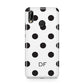 Personalised Initial Black Dots Huawei P20 Lite Phone Case