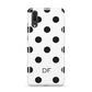 Personalised Initial Black Dots Huawei P20 Phone Case