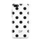 Personalised Initial Black Dots Huawei Y5 Prime 2018 Phone Case