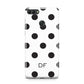 Personalised Initial Black Dots Huawei Y9 2018