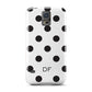 Personalised Initial Black Dots Samsung Galaxy S5 Case