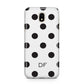 Personalised Initial Black Dots Samsung J5 2017 Case