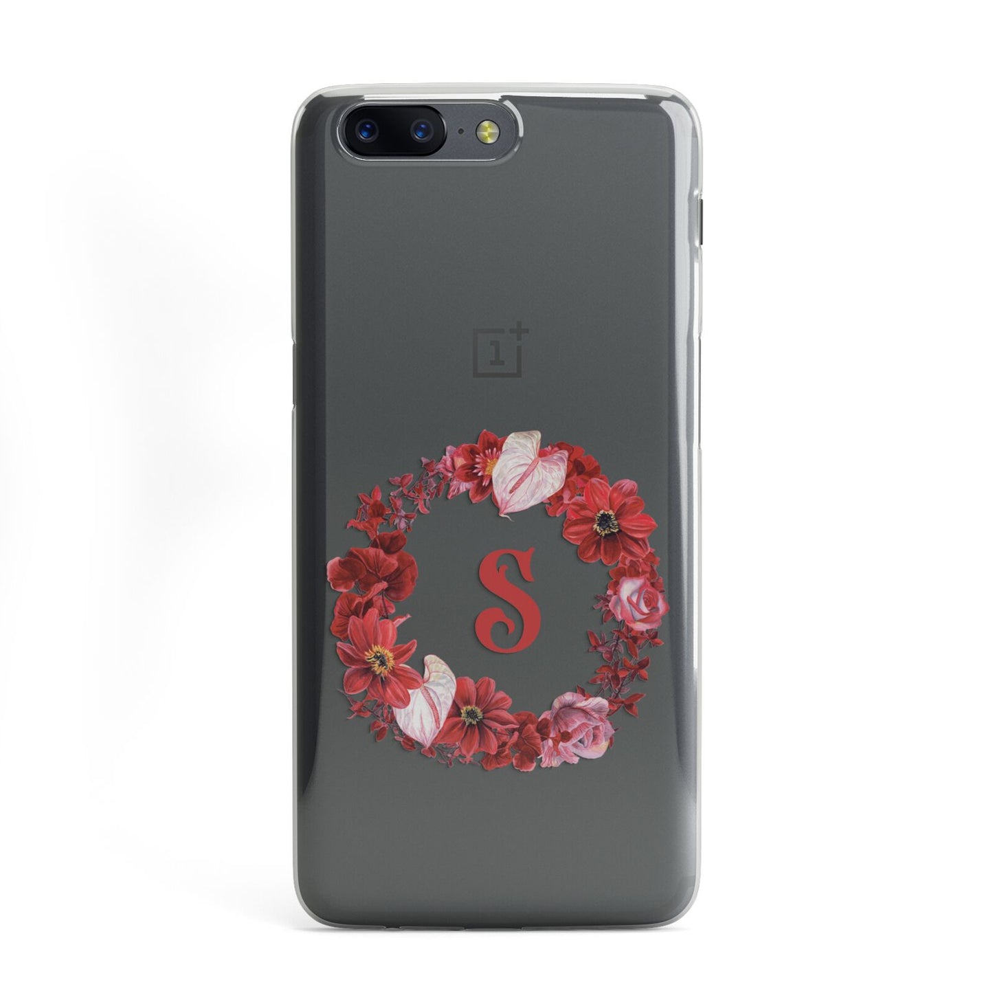 Personalised Initial Floral Wreath OnePlus Case