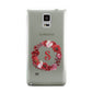 Personalised Initial Floral Wreath Samsung Galaxy Note 4 Case