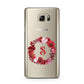 Personalised Initial Floral Wreath Samsung Galaxy Note 5 Case