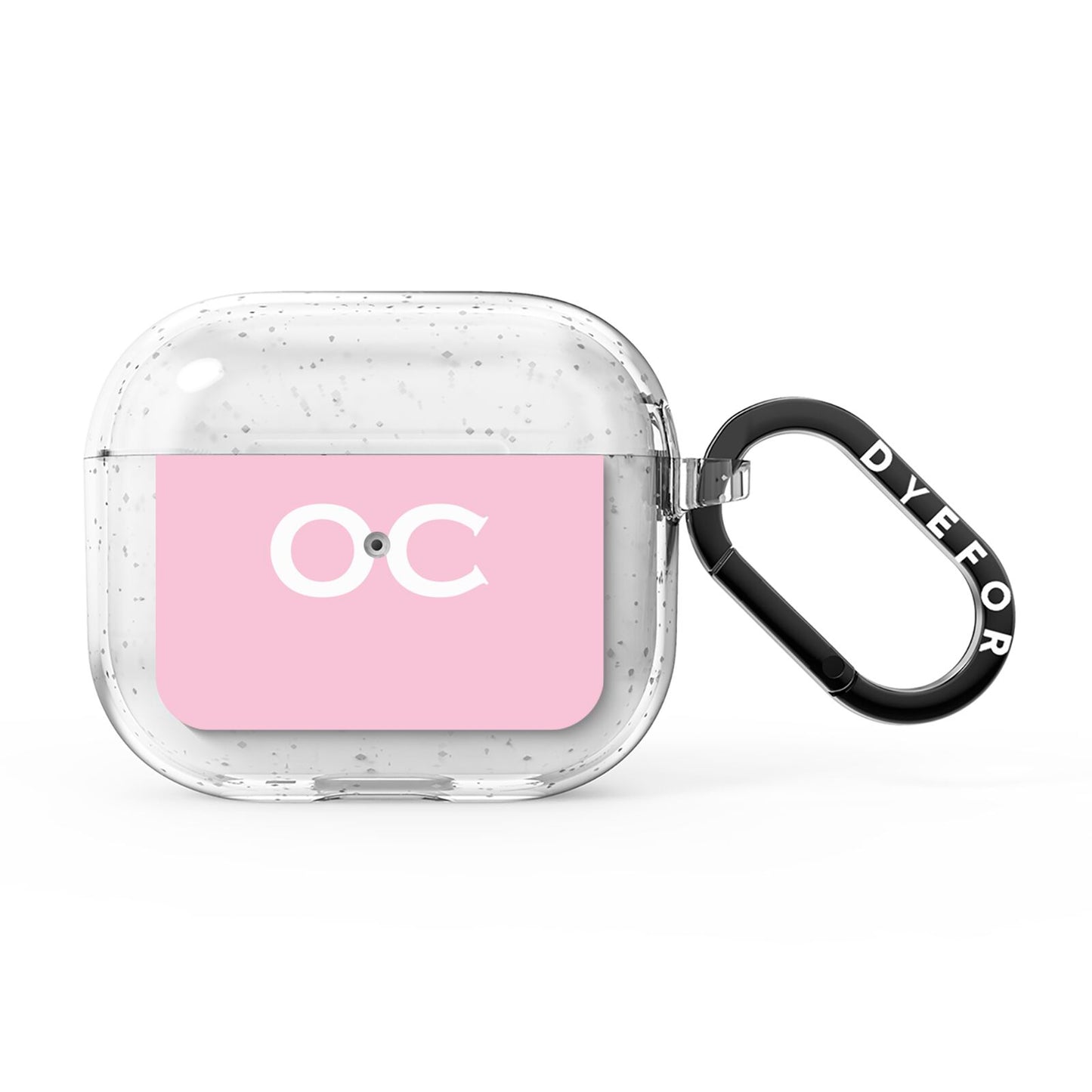 Personalised Initials 2 AirPods Glitter Case 3rd Gen