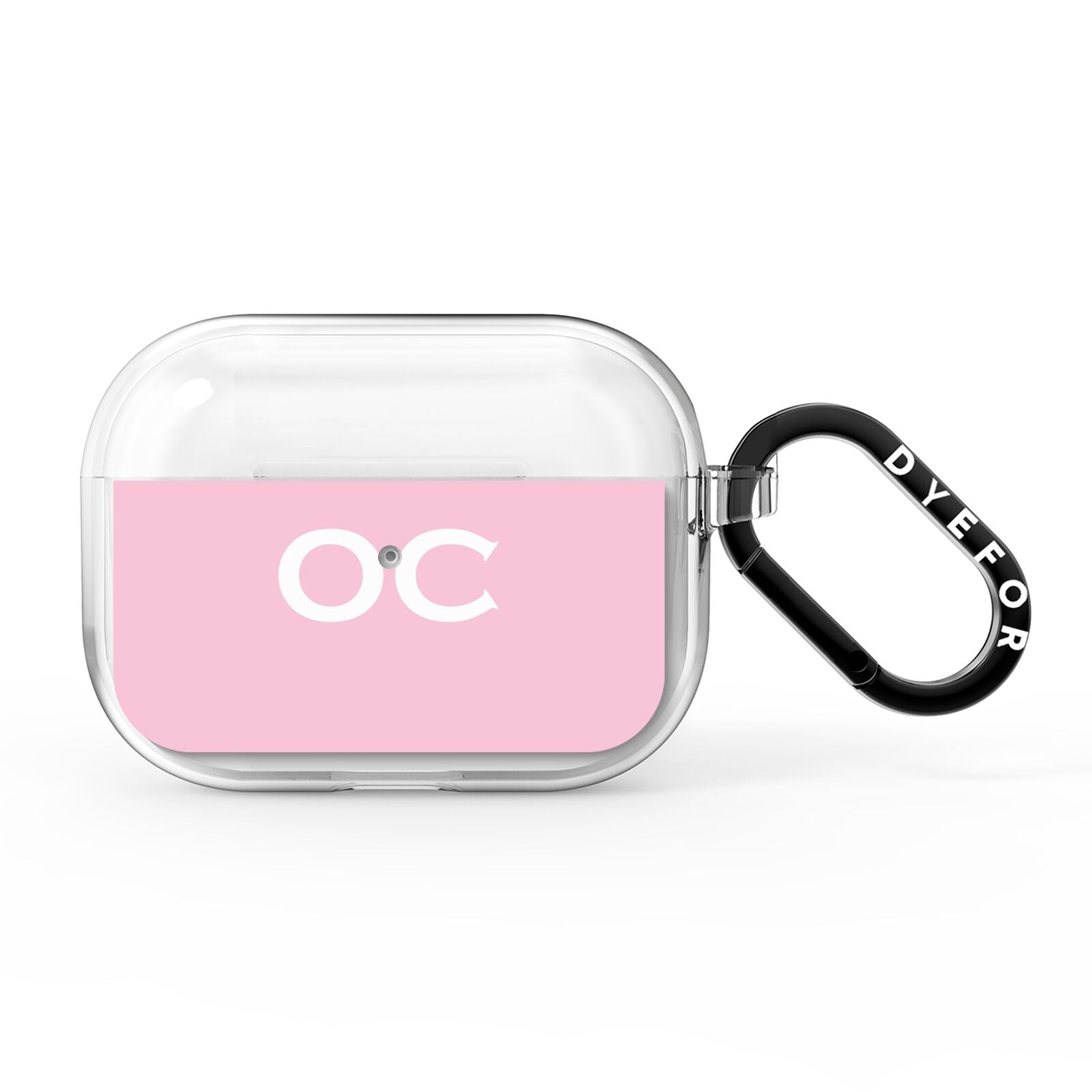 Personalised Initials 2 AirPods Pro Clear Case