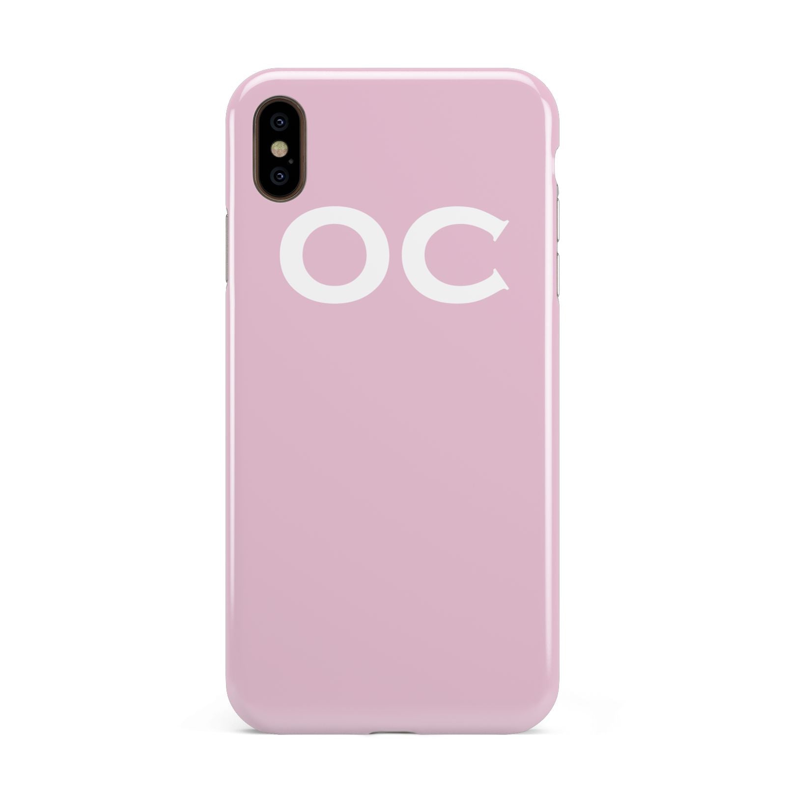 Personalised Initials 2 Apple iPhone Xs Max 3D Tough Case