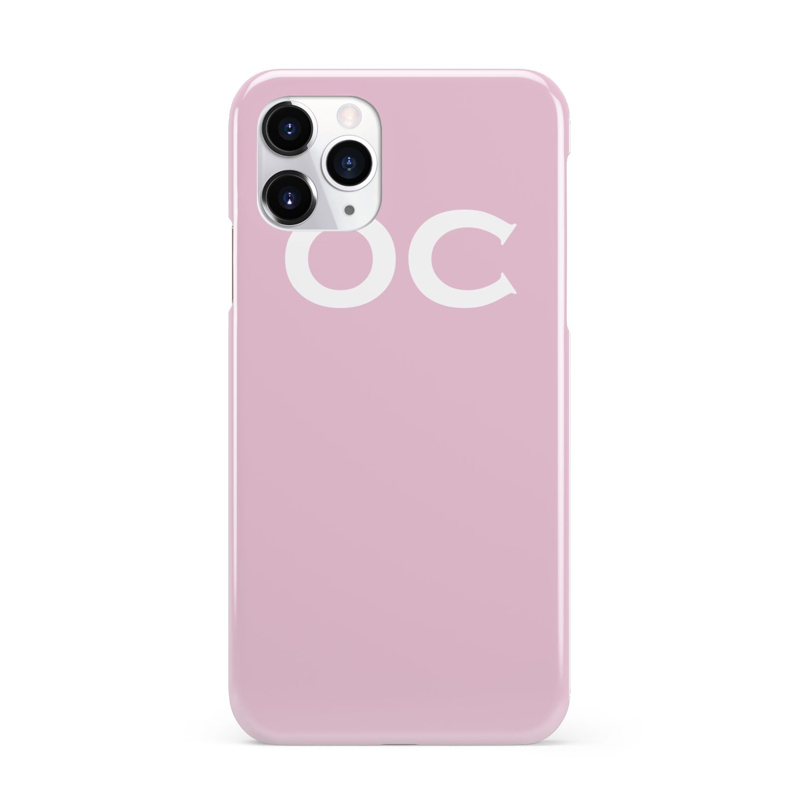 Personalised Initials 2 iPhone 11 Pro 3D Snap Case