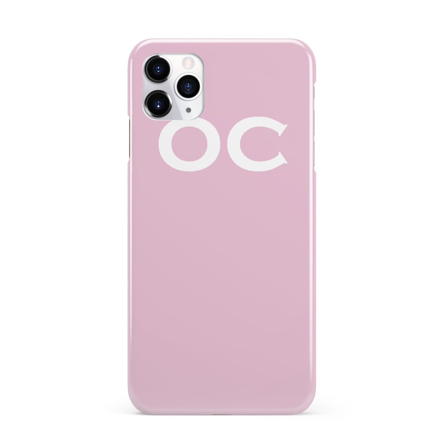 Personalised Initials 2 iPhone 11 Pro Max 3D Snap Case