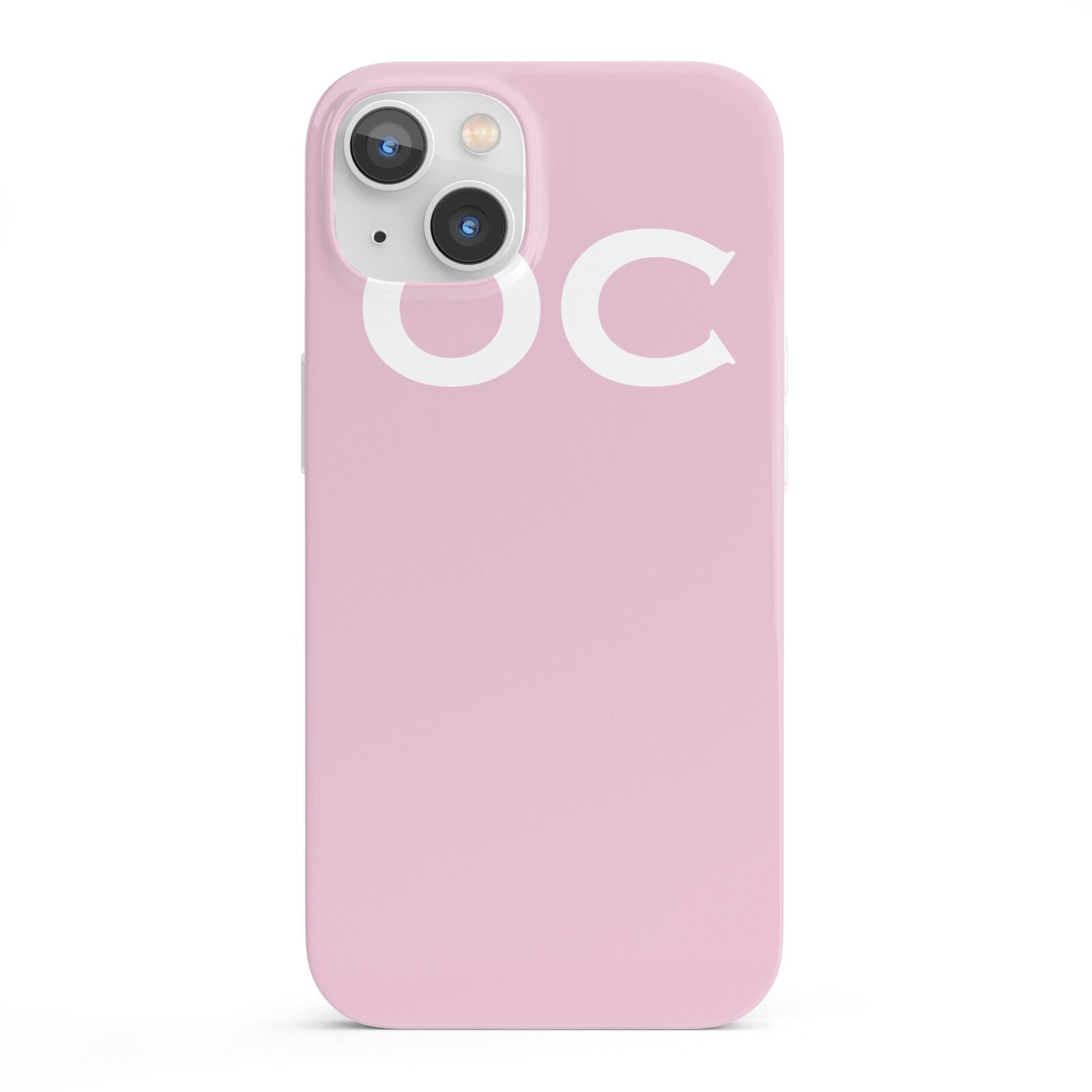 Personalised Initials 2 iPhone 13 Full Wrap 3D Snap Case