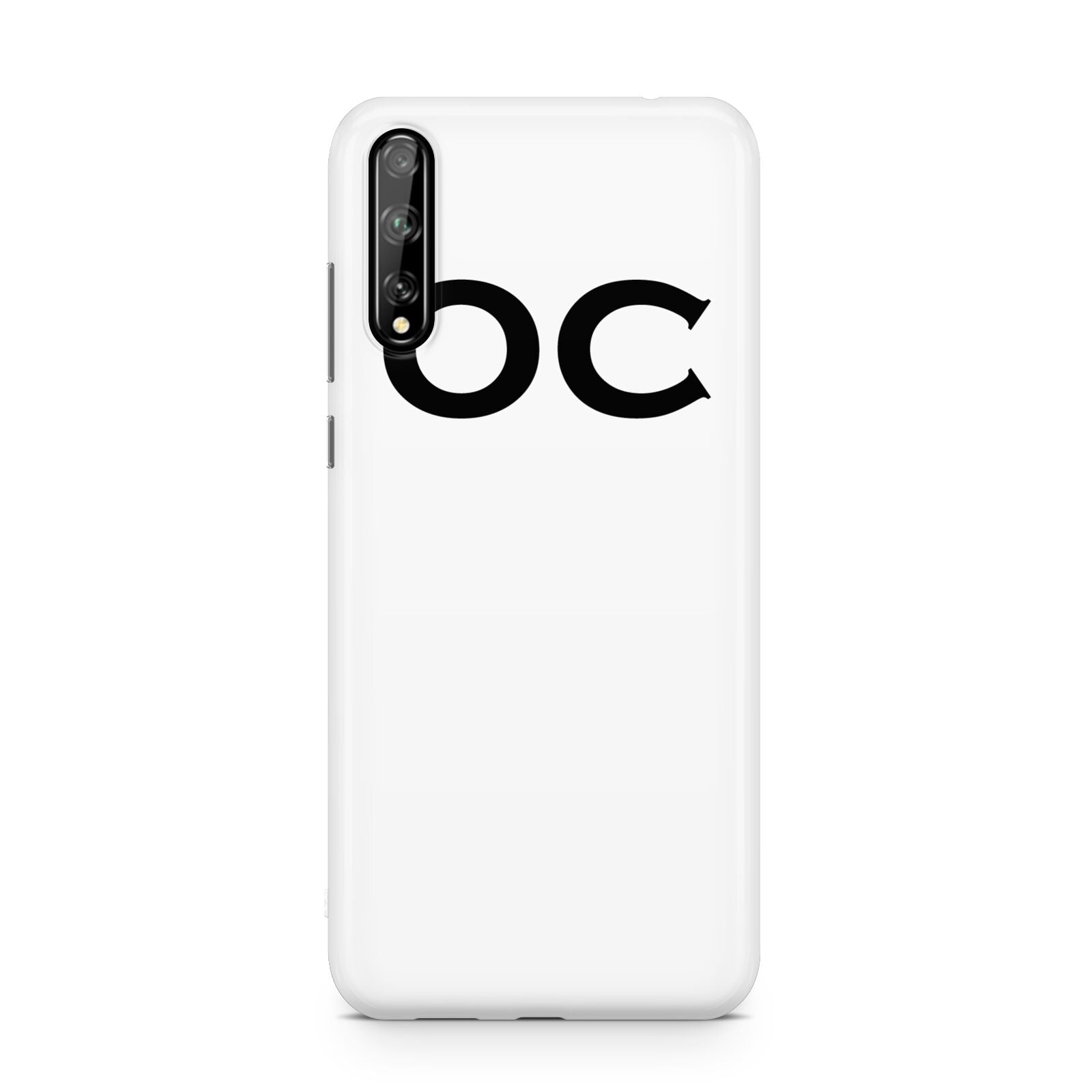 Personalised Initials 3 Huawei Enjoy 10s Phone Case