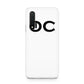 Personalised Initials 3 Huawei Nova 6 Phone Case