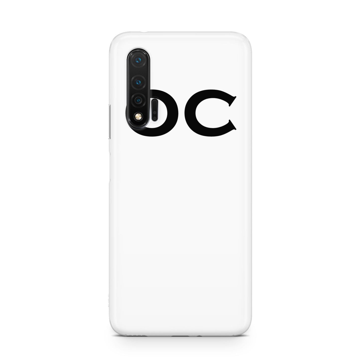 Personalised Initials 3 Huawei Nova 6 Phone Case