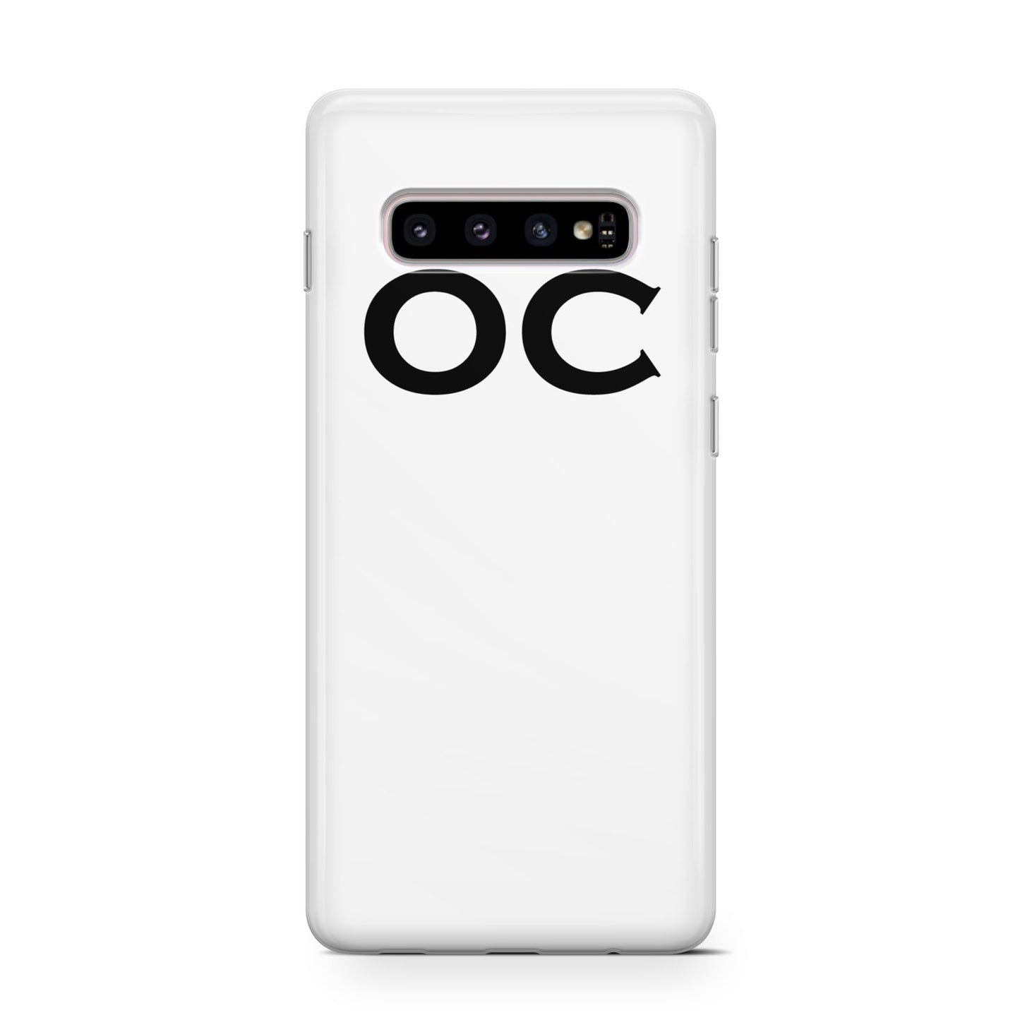 Personalised Initials 3 Samsung Galaxy S10 Case