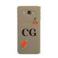 Personalised Initials Cherry Samsung Galaxy A8 Case