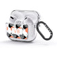 Personalised Initials Copper Marble AirPods Glitter Case 3rd Gen Side Image