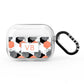 Personalised Initials Copper Marble AirPods Pro Clear Case